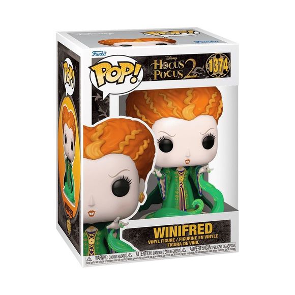 Funko POP! Disney Hocus Pocus 2 Winifred (Smoke) 3.75" Vinyl Figure (#1374) - Picture 2 of 3